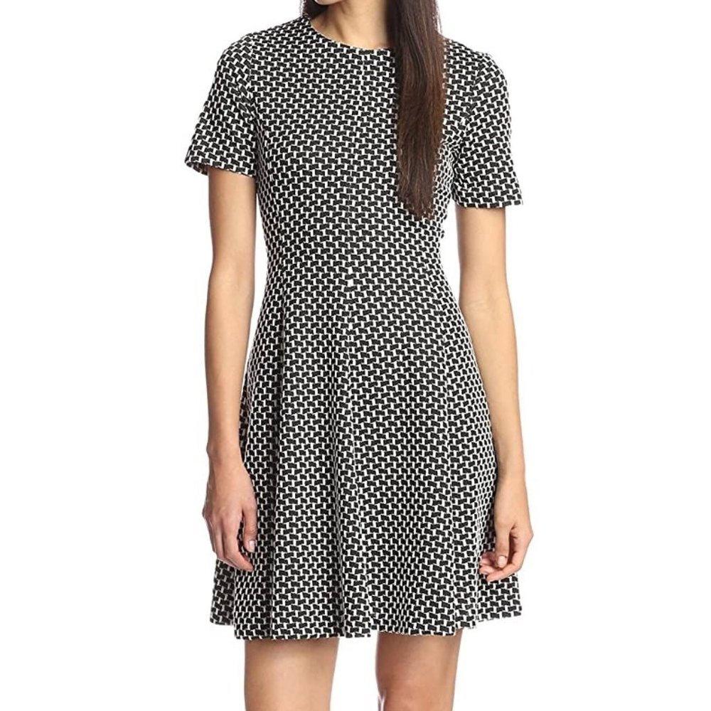 Anthropologie x Hutch Black/White Dress Size S